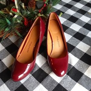 Maurice's Harper Single Sole Red Ladies Size 10 High Heels